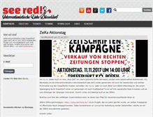 Tablet Screenshot of anti-kapitalismus.de
